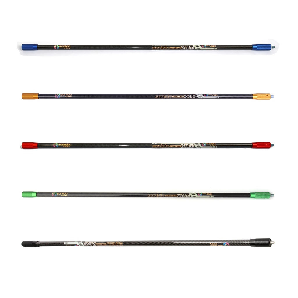 Sanlida X10 Compound Long Rod 14.5mm Black
