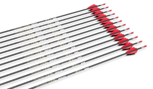 Hero 10 Target Compound Carbon 30" 710 Arrows 12pcs